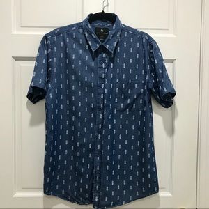 Men’s Pineapple denim shirt